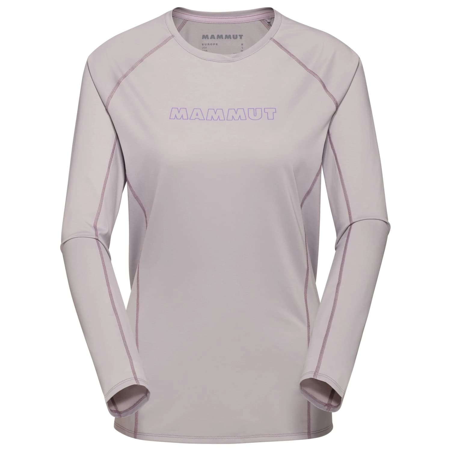 Дамска блуза с дълъг ръкав Mammut Women's Selun FL Longsleeve Logo Longsleeve - Alpine Calamint