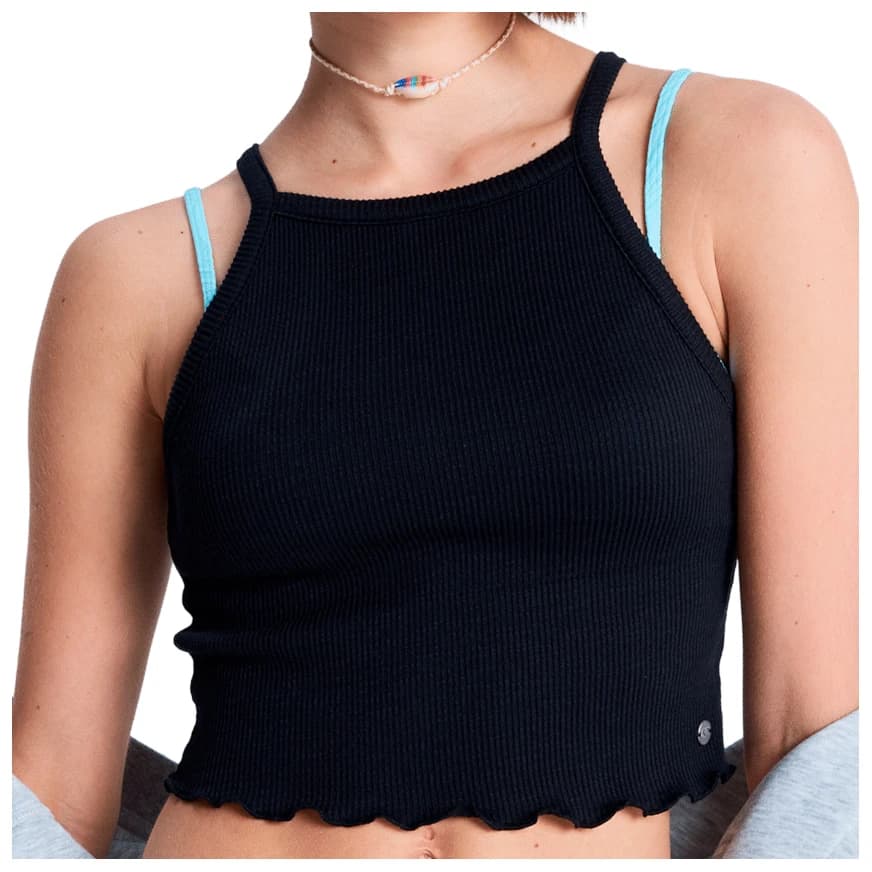 Дамски топ Roxy Women's As I Am Top - Anthracite