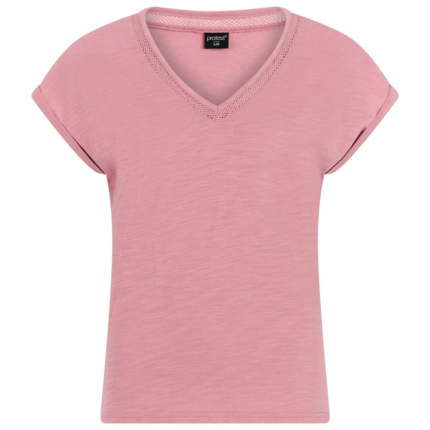 Дамска тениска Protest Women's PRTMondaysi T-shirt - Tea Rosepink