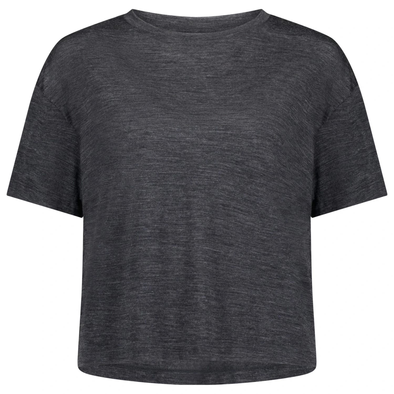 Дамска мериносова блуза Mons royale Women's Zephyr Merino Tencel Boxy T-Shirt Merino shirt - Smoke