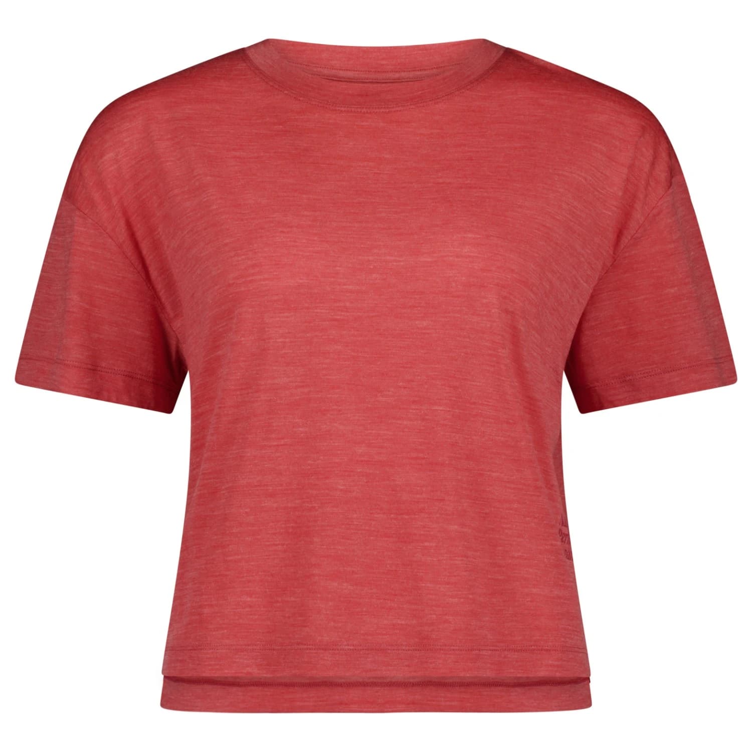 Дамска мериносова блуза Mons royale Women's Zephyr Merino Tencel Boxy T-Shirt Merino shirt - Watermelon