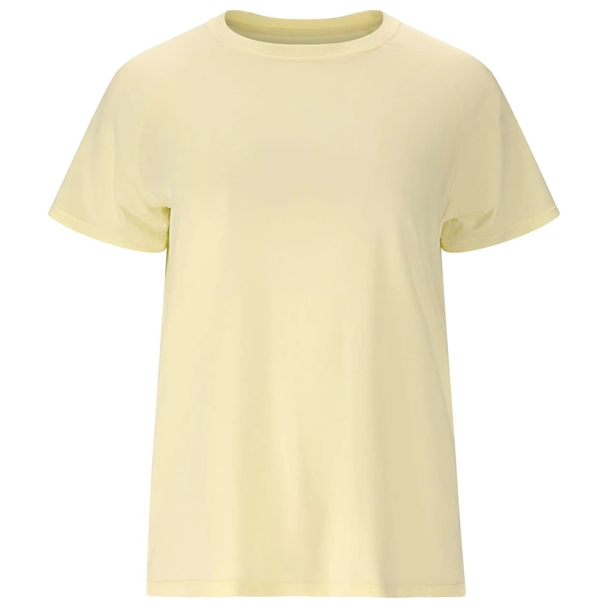Дамска спортна тениска ATHLECIA Women's Gaina V2 S/S Tee Sport shirt - Transparent Yellow