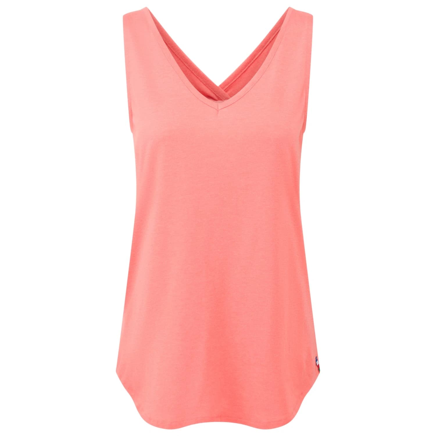 Дамски топ Sherpa Women's Bali V-Neck Tank Top - Rose Gold