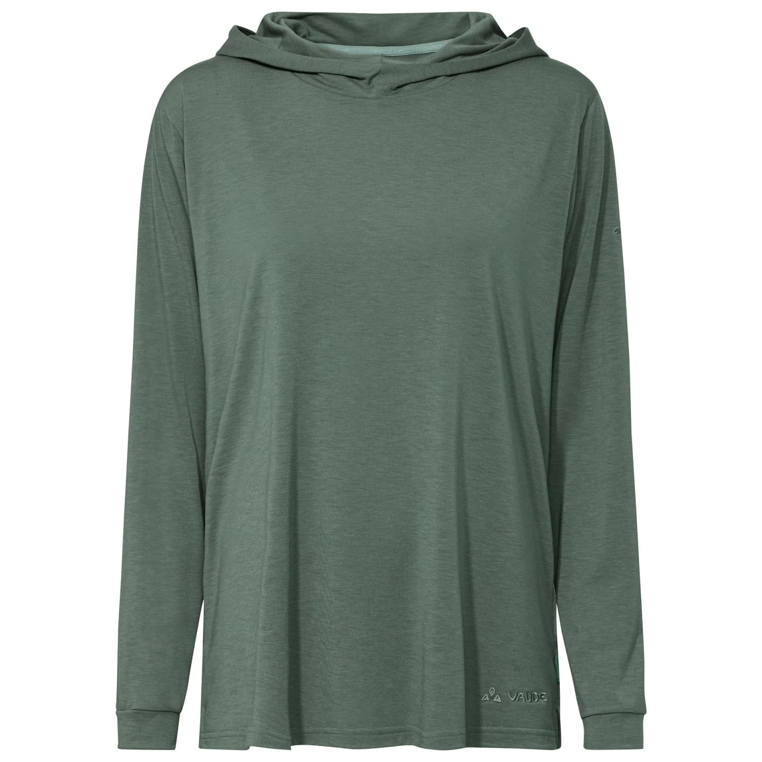 Дамска блуза с дълъг ръкав Vaude Women's Mineo L/S Hoody Longsleeve - Agave