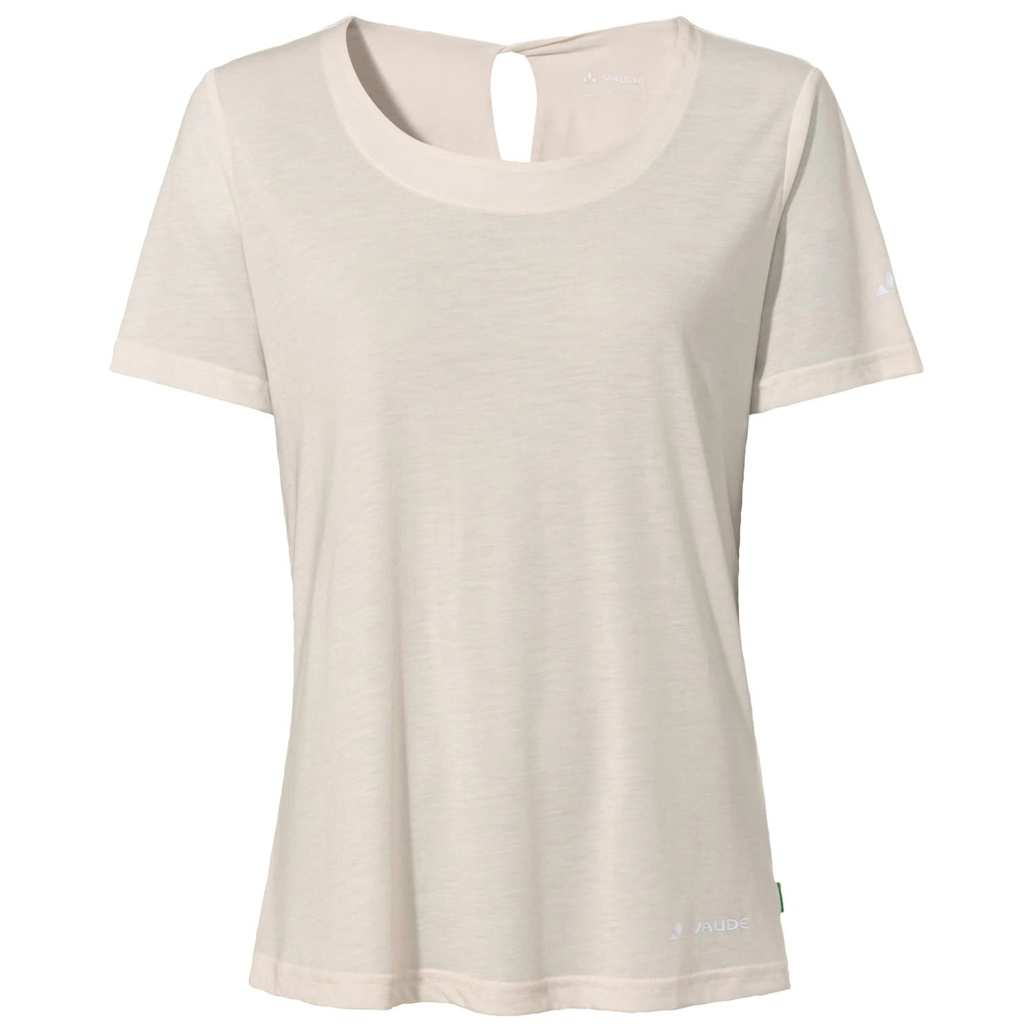 Дамска спортна тениска Vaude Women's Skomer Hiking T-Shirt II Sport shirt - Ecru