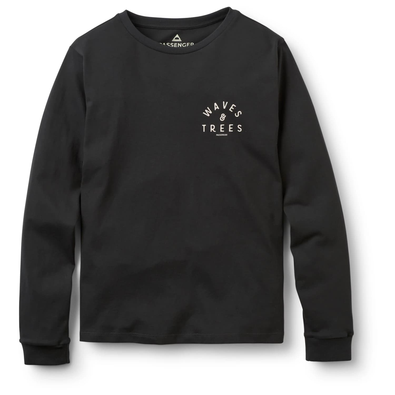 Дамска блуза с дълъг ръкав Passenger Women's Penida Recycled Cotton L/S T-Shirt Longsleeve - Black