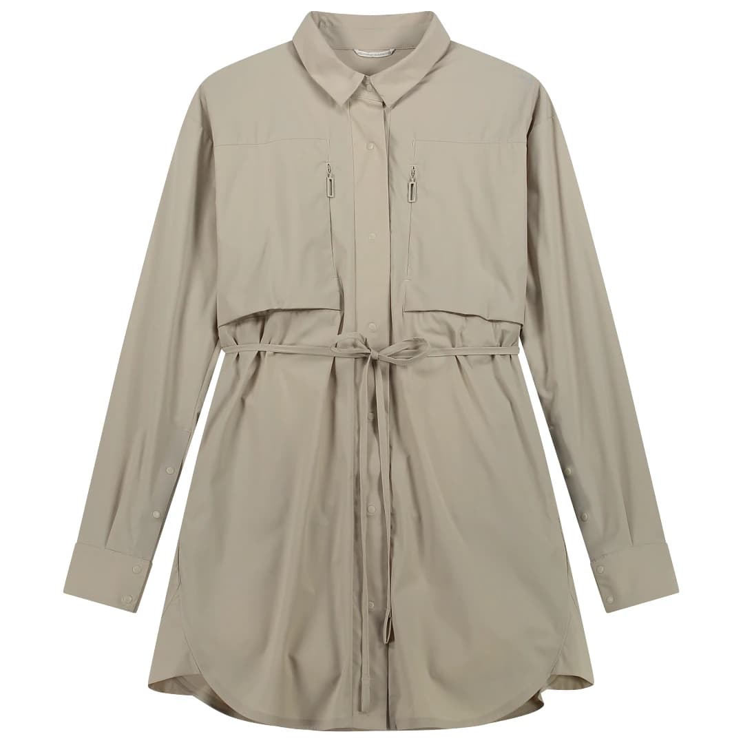 Дамска блуза с дълъг ръкав Jeanne Baret Women's Sumatra Long Shirt Longsleeve - Kaki