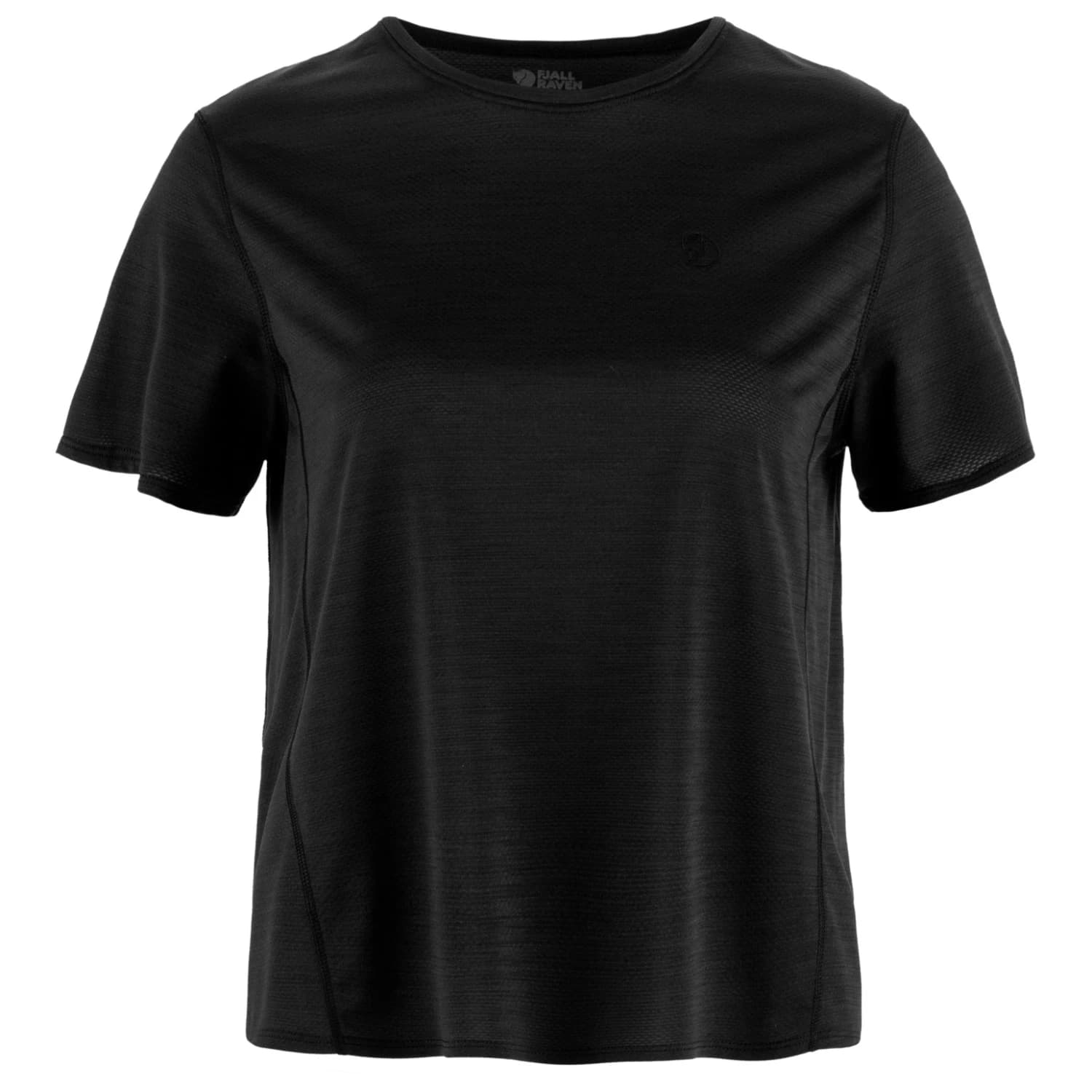 Дамска спортна тениска Fjällräven Women's Abisko Lite S/S Sport shirt - Black