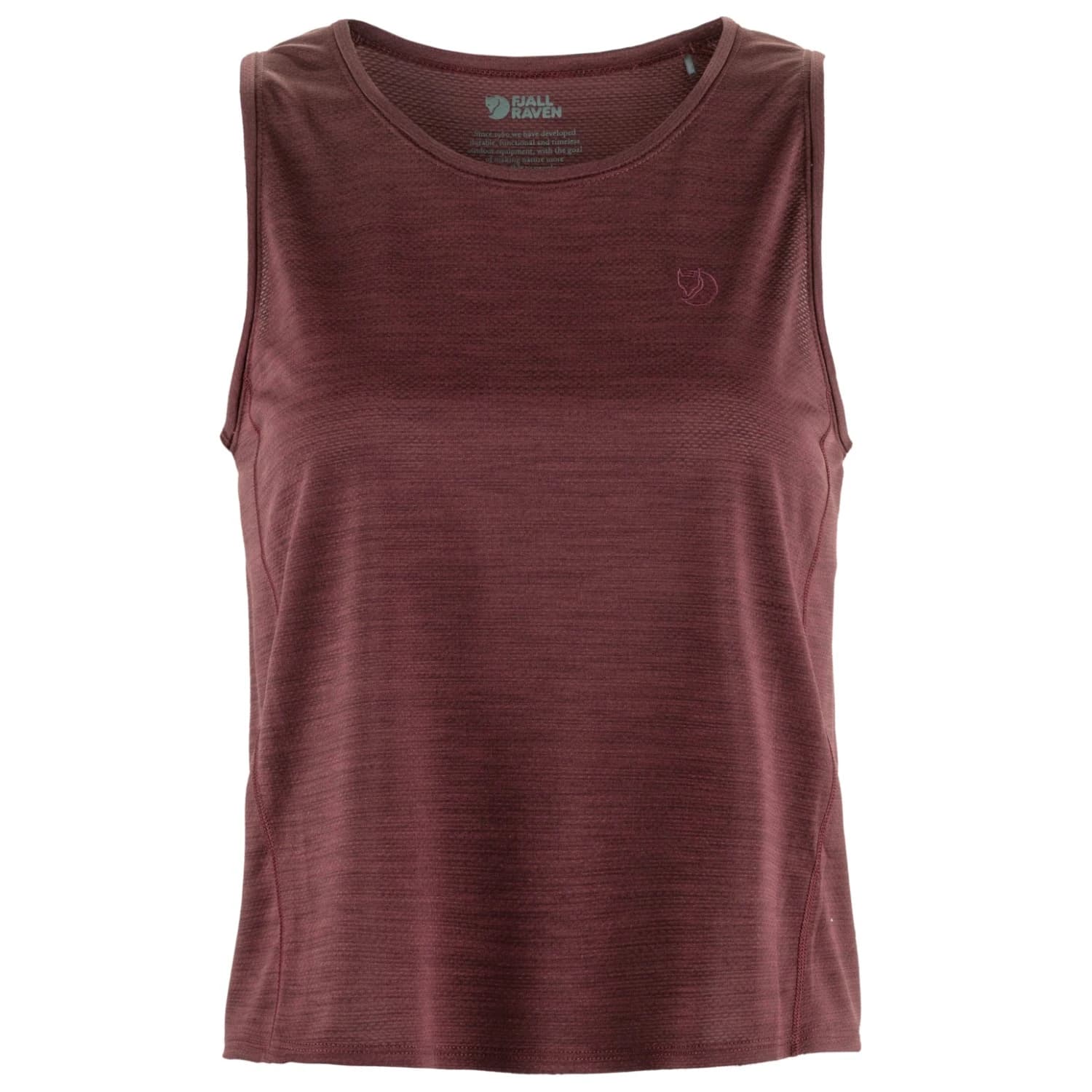Дамски потник с широка презрамка Fjällräven Women's Abisko Lite Tank Tank top - Port