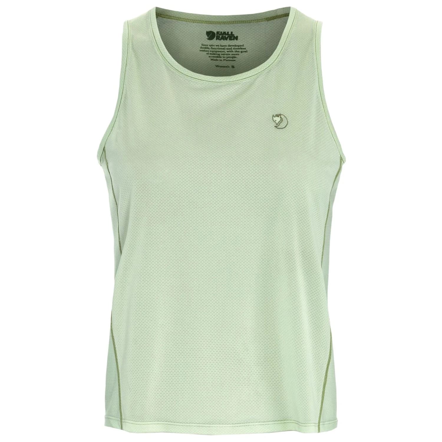 Дамски потник с широка презрамка Fjällräven Women's Abisko Lite Tank Tank top - Soft Jade