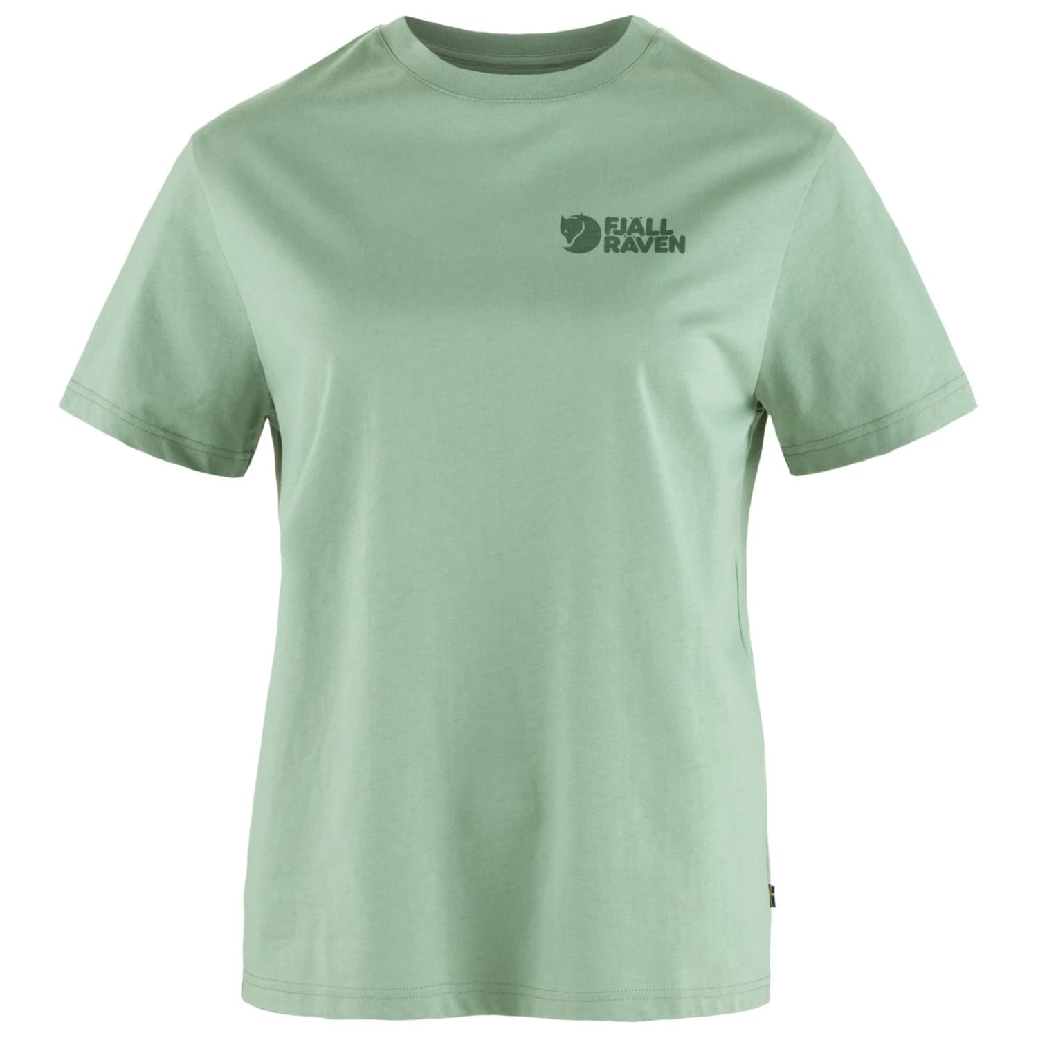 Дамска тениска Fjällräven Women's Fjällräven Heavy Classic T-Shirt - Misty Green