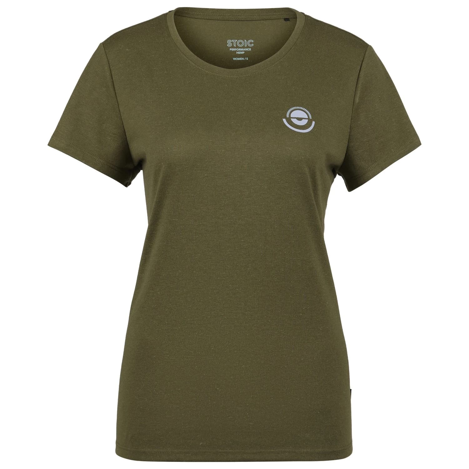 Дамска спортна тениска Stoic Women's Hemp15 SälkaSt. II S/S Sport shirt - Olive