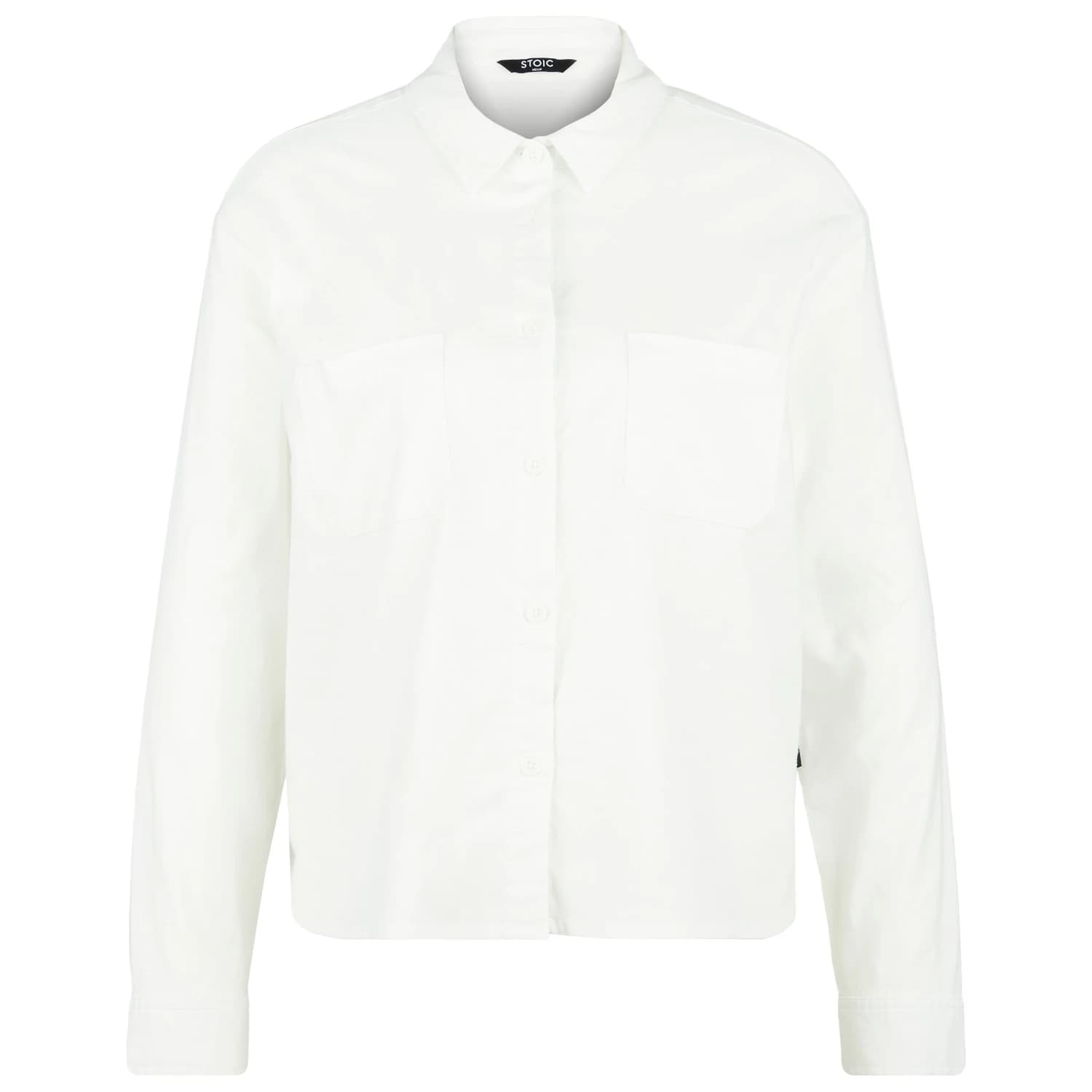 Дамска блуза Stoic Women's Hemp54 BjurholmSt. L/S Blouse - Blanc White