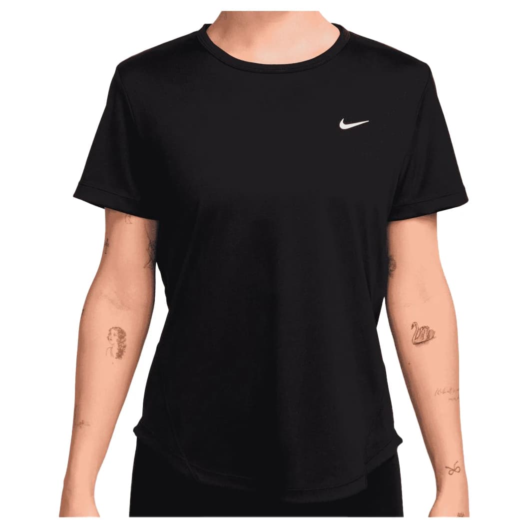 Дамска тениска Nike Women's Tempo Dri-Fit Short-Sleeve Running Top Running shirt - Black / Reflective Silver