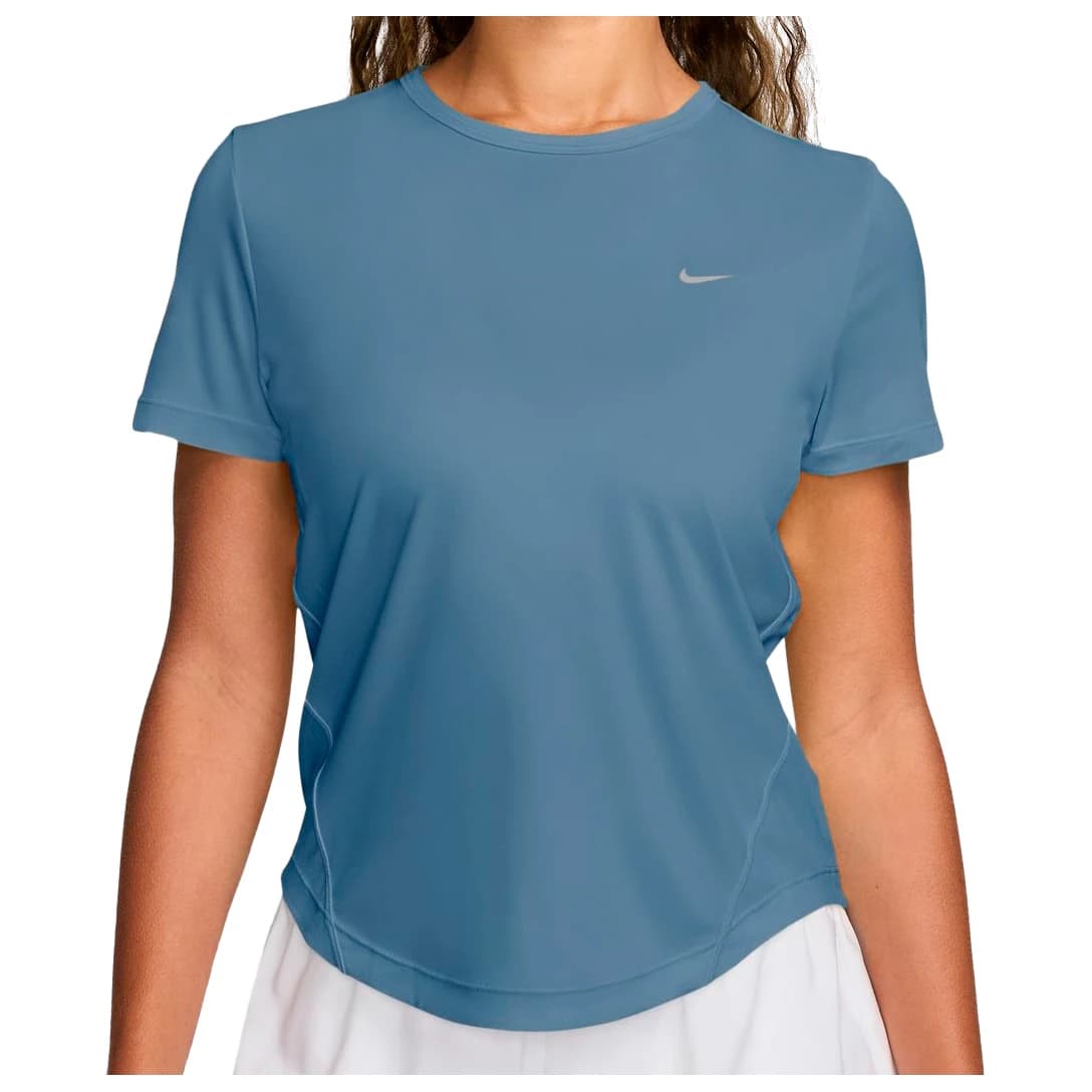 Дамска тениска Nike Women's Tempo Dri-Fit Short-Sleeve Running Top Running shirt - Work Blue / Reflective Silver