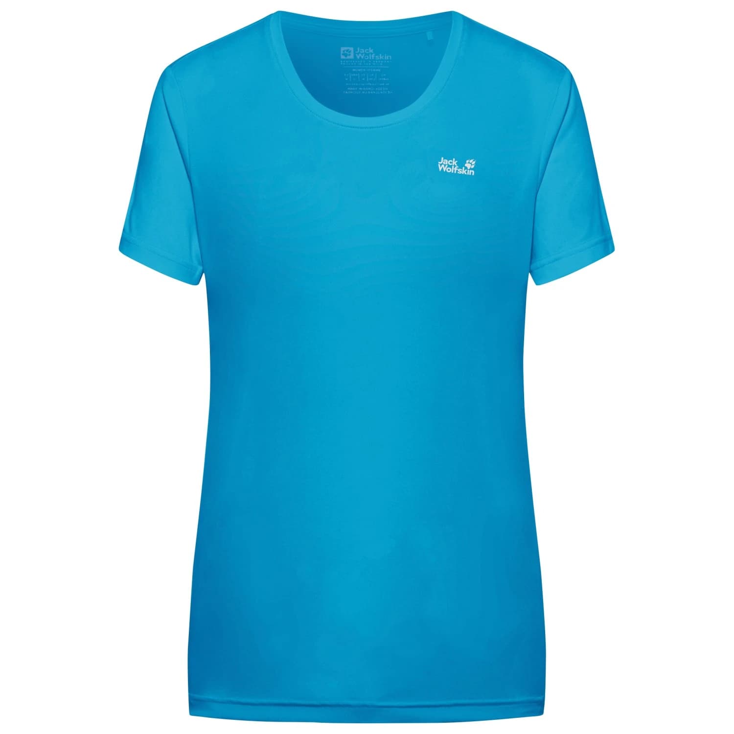 Дамска спортна тениска Jack Wolfskin Women's Tech T Sport shirt - Empire Blue