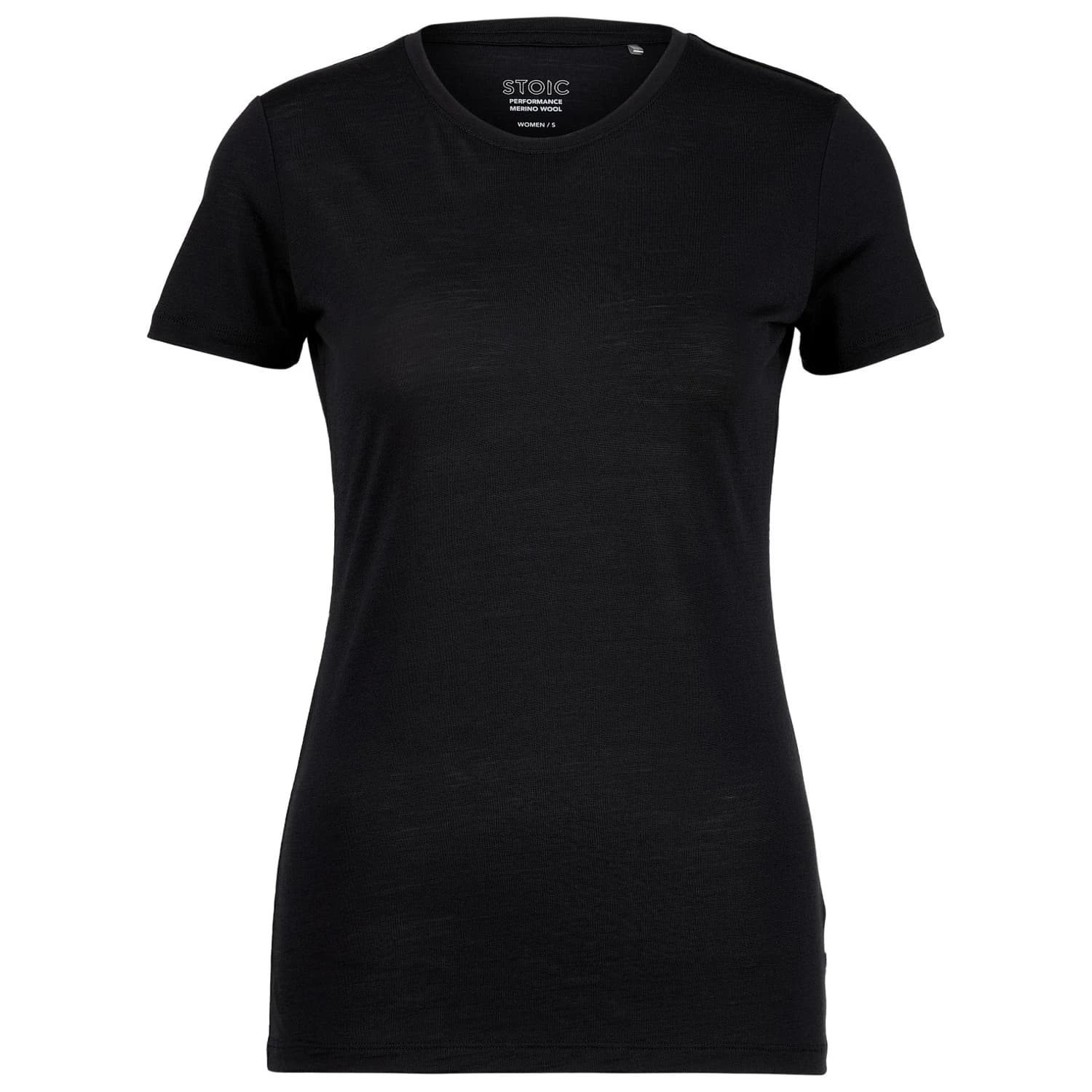 Дамска мериносова блуза Stoic Women's MerinoChill MMXX. Göteborg Tee Merino shirt - Black
