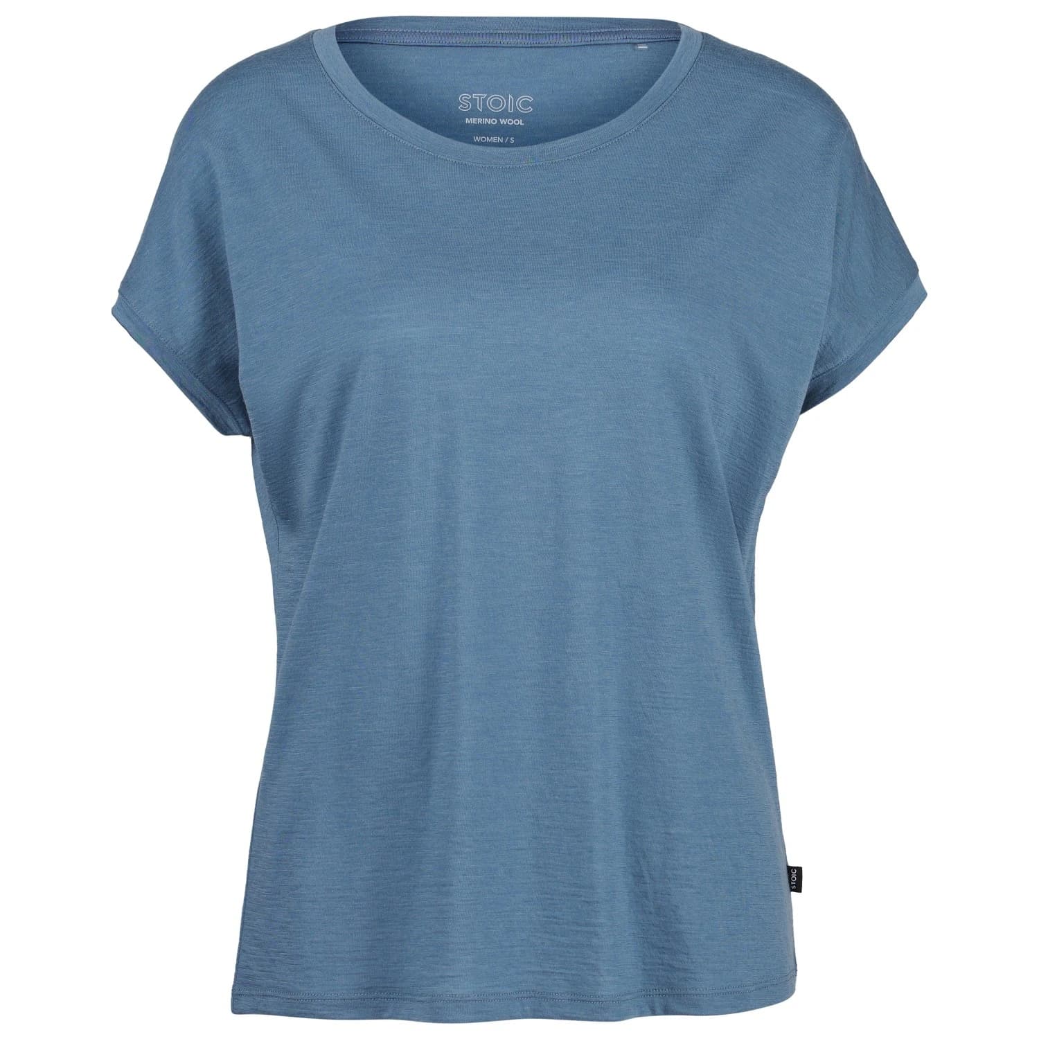 Дамска мериносова блуза Stoic Women's Merino155 LaholmSt. Loose Shirt Merino shirt - Ocean Blue
