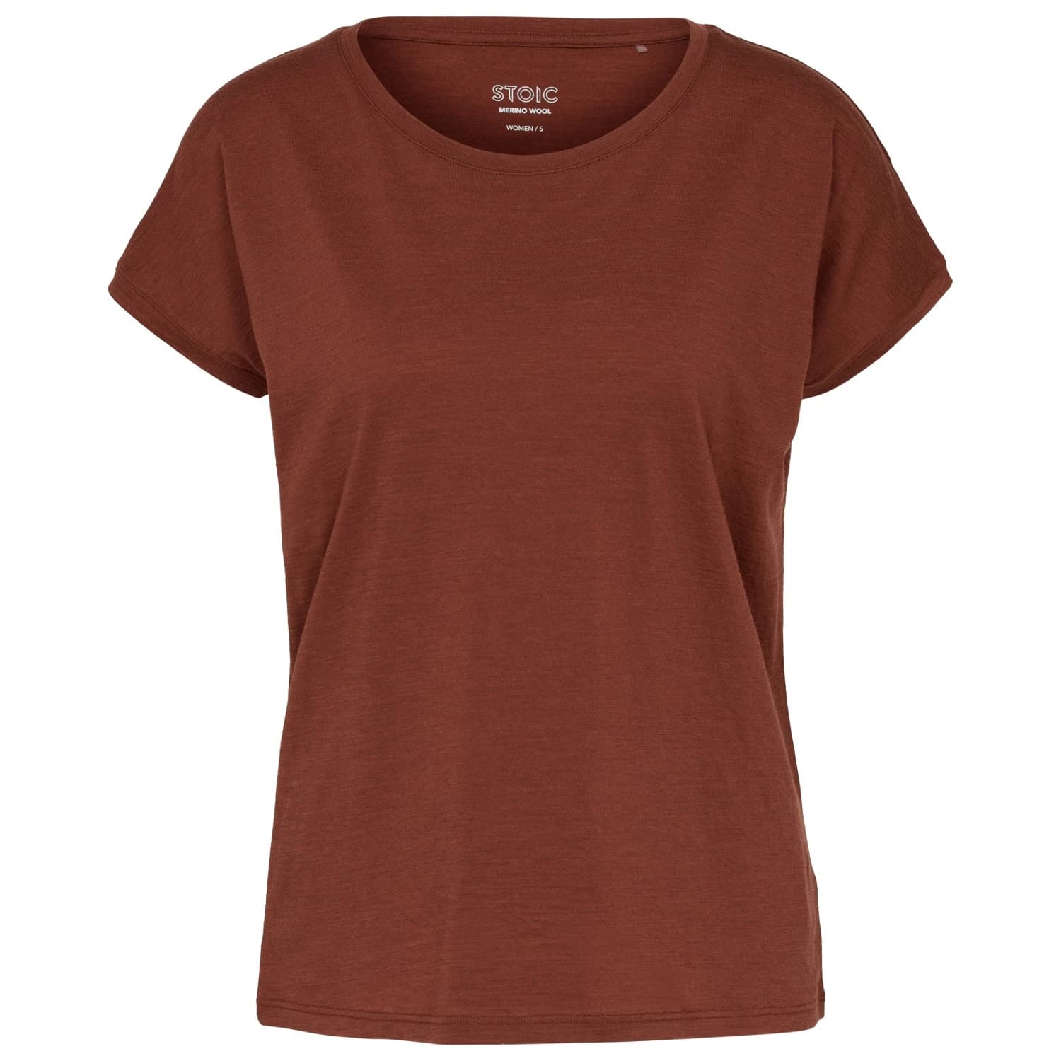 Мериносова блуза Stoic Women's Merino155 LaholmSt. Loose Shirt Merino shirt - Cinnamon Brown