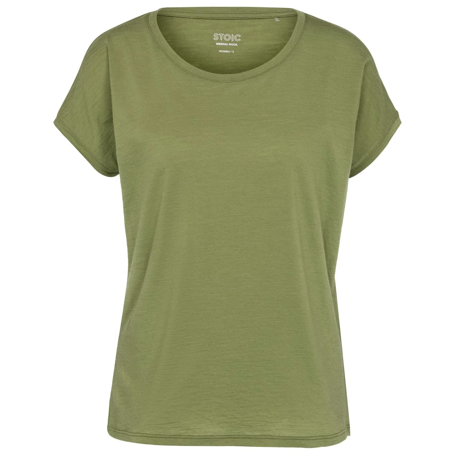 Мериносова блуза Stoic Women's Merino155 LaholmSt. Loose Shirt Merino shirt - Fern Green