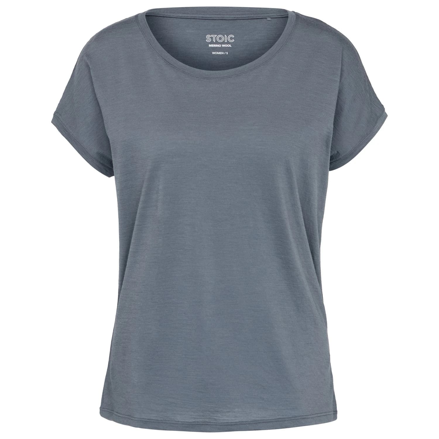 Мериносова блуза Stoic Women's Merino155 LaholmSt. Loose Shirt Merino shirt - Ink Grey