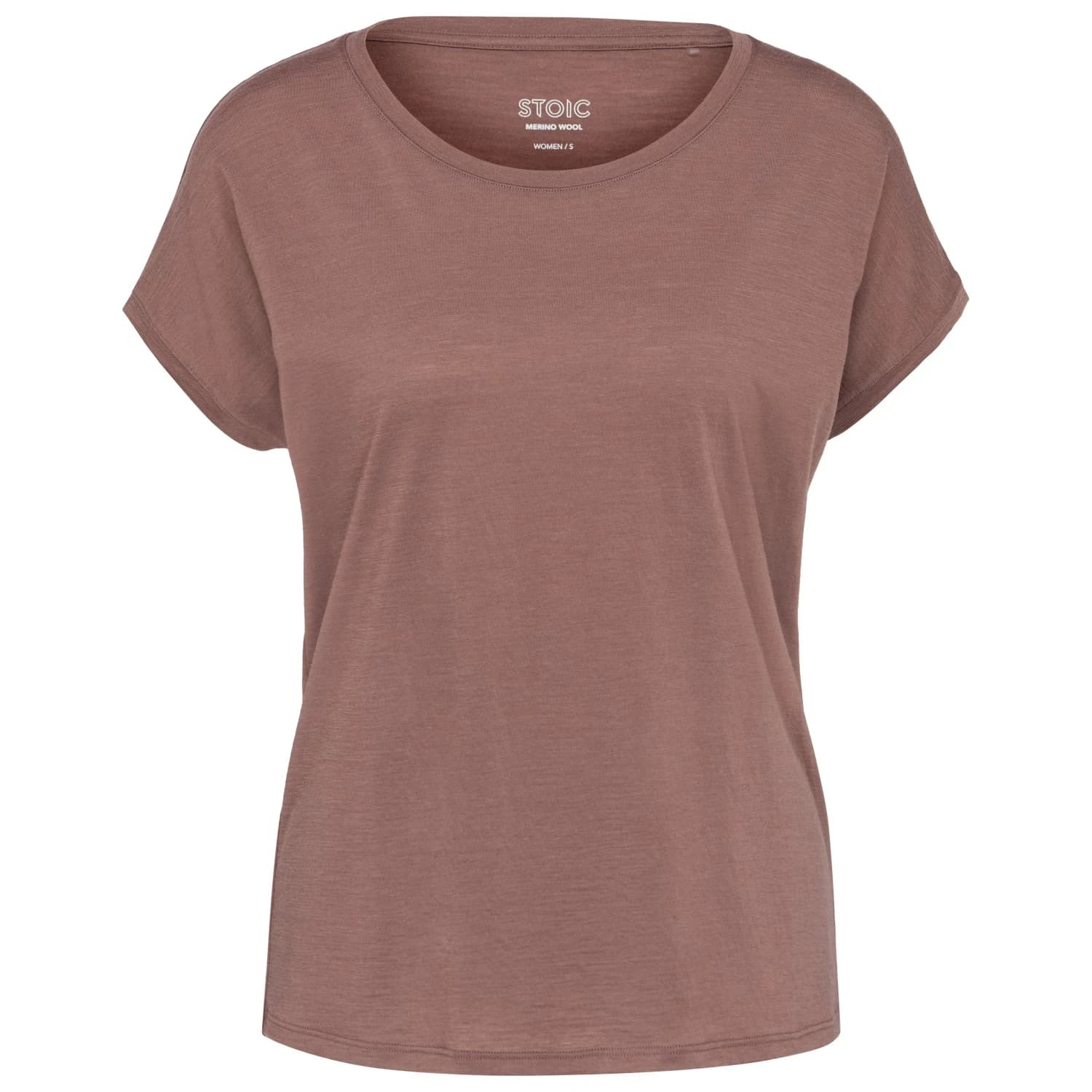 Мериносова блуза Stoic Women's Merino155 LaholmSt. Loose Shirt Merino shirt - Rosewood
