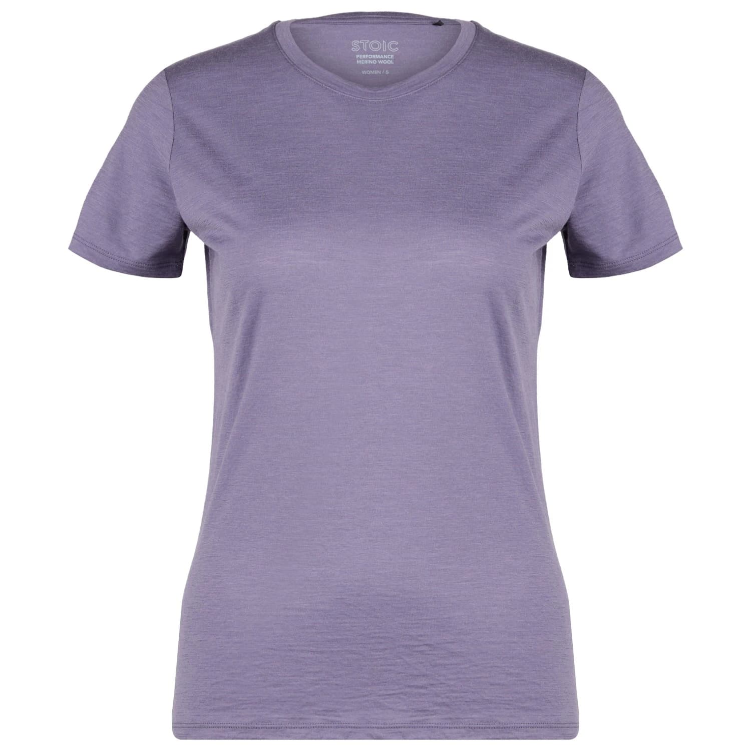 Дамска мериносова блуза Stoic Women's Merino155 LaholmSt. T-Shirt Merino shirt - Purple Ash