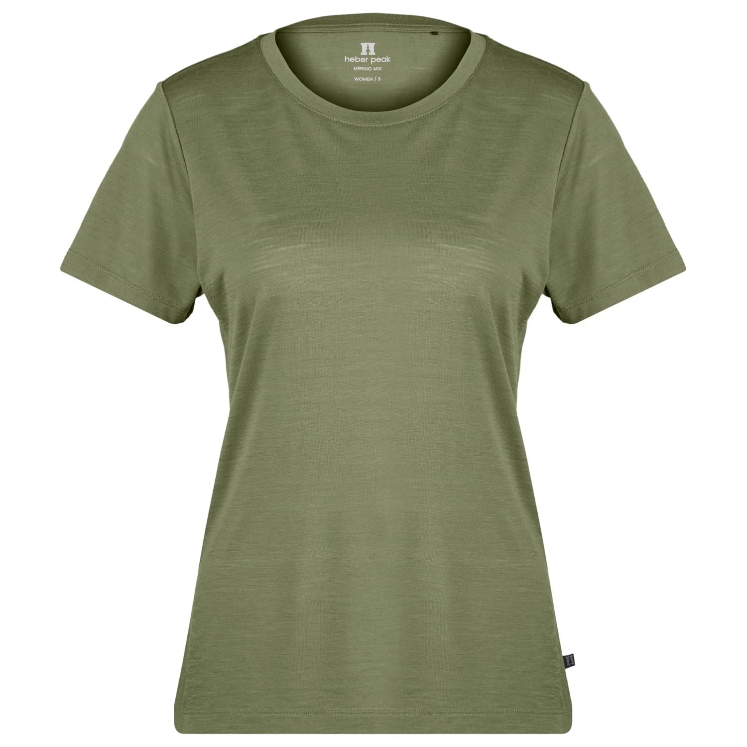 Дамска мериносова блуза Heber Peak Women's MerinoMix150 PineconeHe. II T-Shirt Merino shirt - Lucky Green