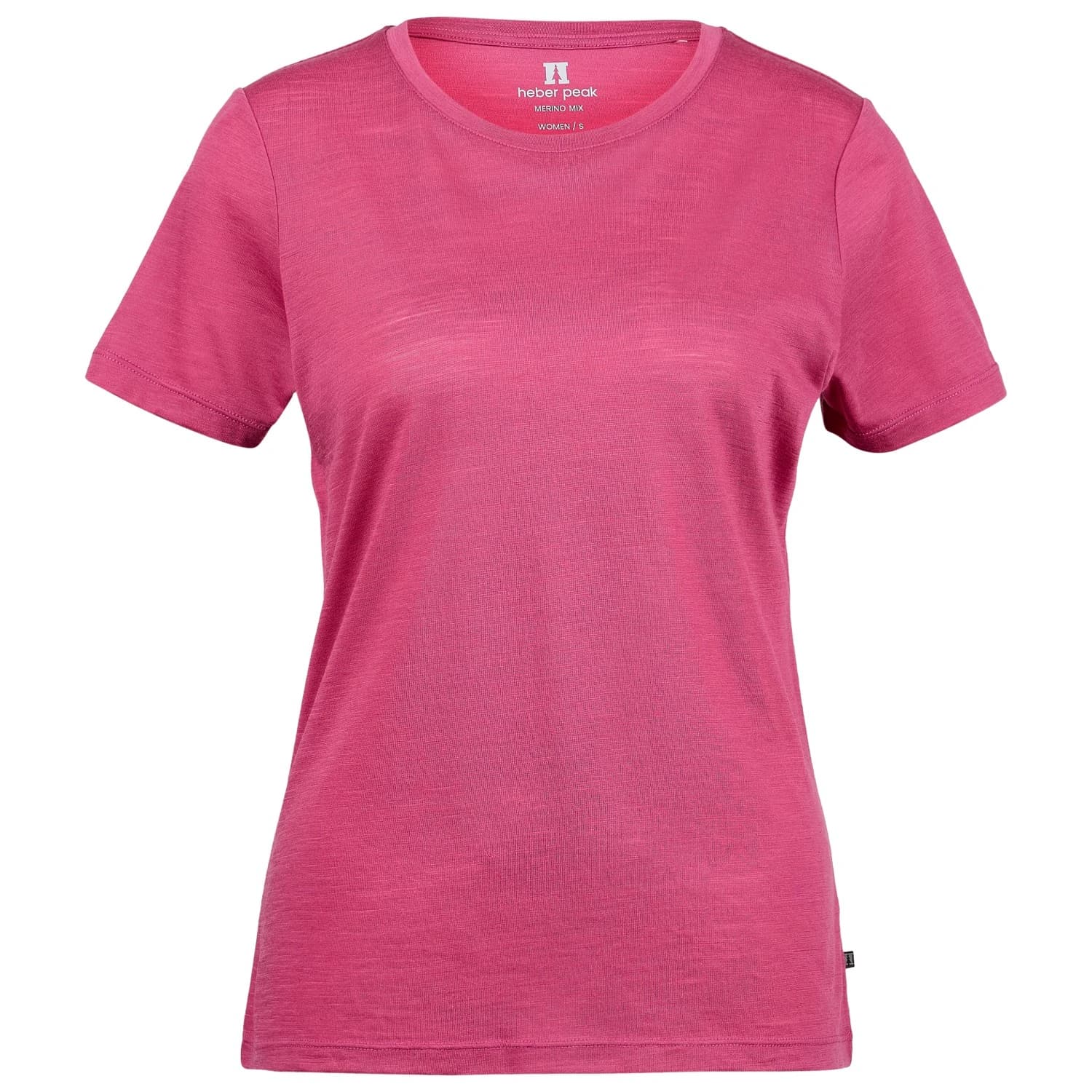 Дамска мериносова блуза Heber Peak Women's MerinoMix150 PineconeHe. II T-Shirt Merino shirt - Deep Pink