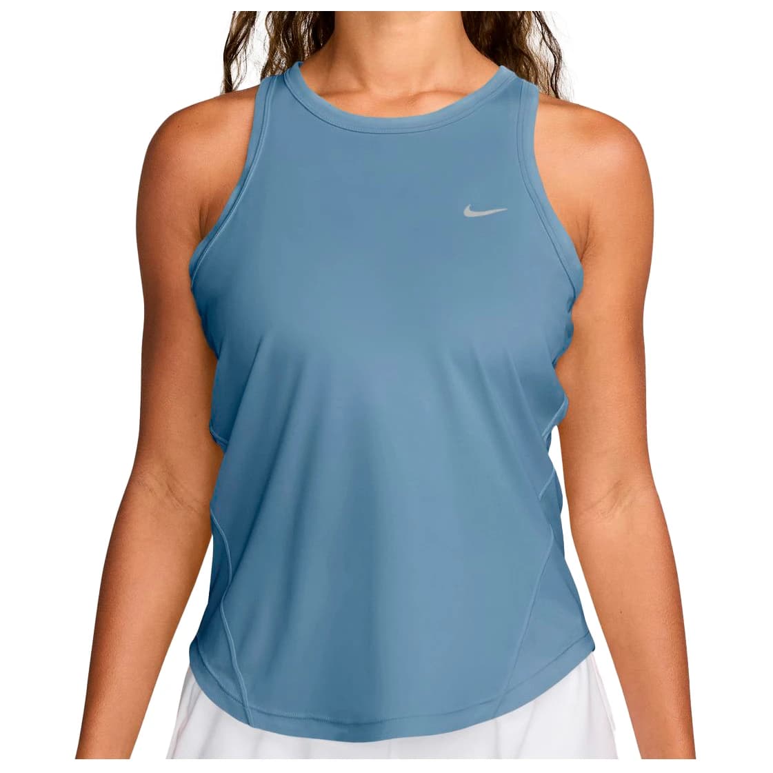 Дамски потник с широка презрамка Nike Women's Tempo Dri-Fit Running Tank Tank top - Work Blue / Reflective Silver