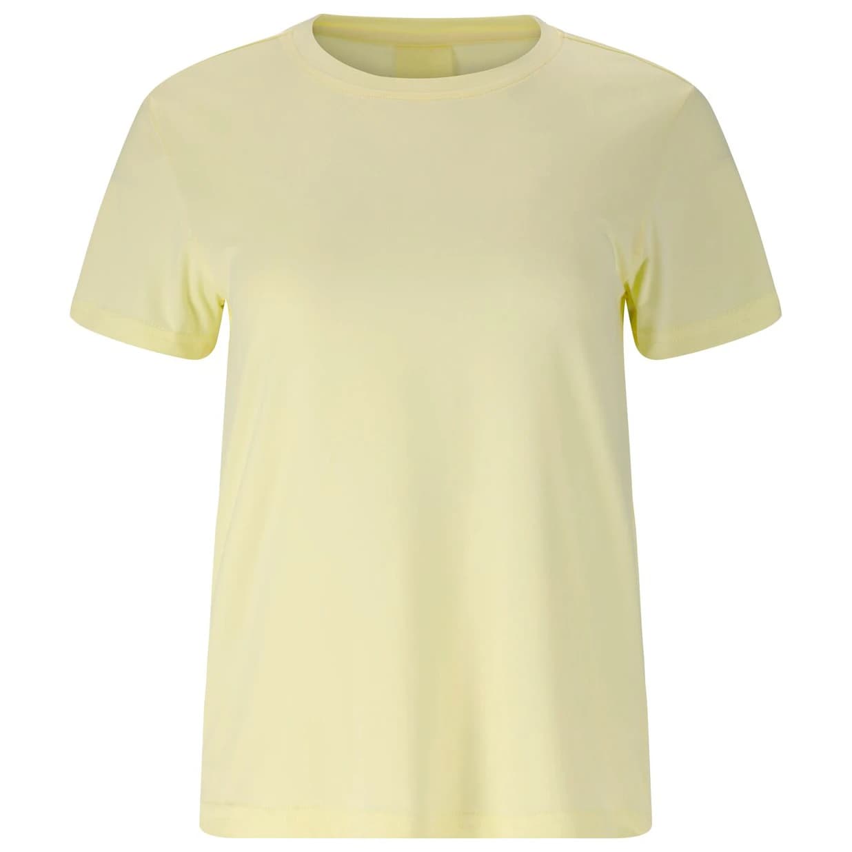 Дамска тениска ATHLECIA Women's Pacy V2 S/S Tee Sport shirt - Transparent Yellow