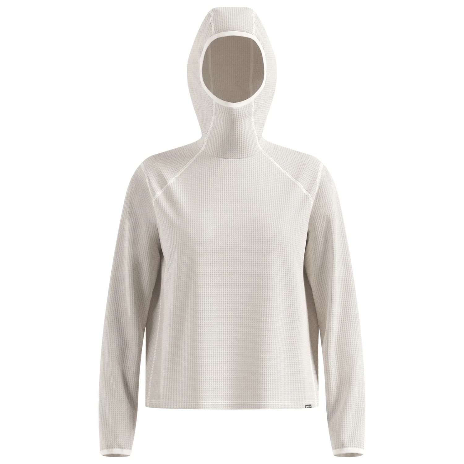 Дамска спортна тениска Odlo Women's Mid Layer Hoody Cubic Sport shirt - Gardenia