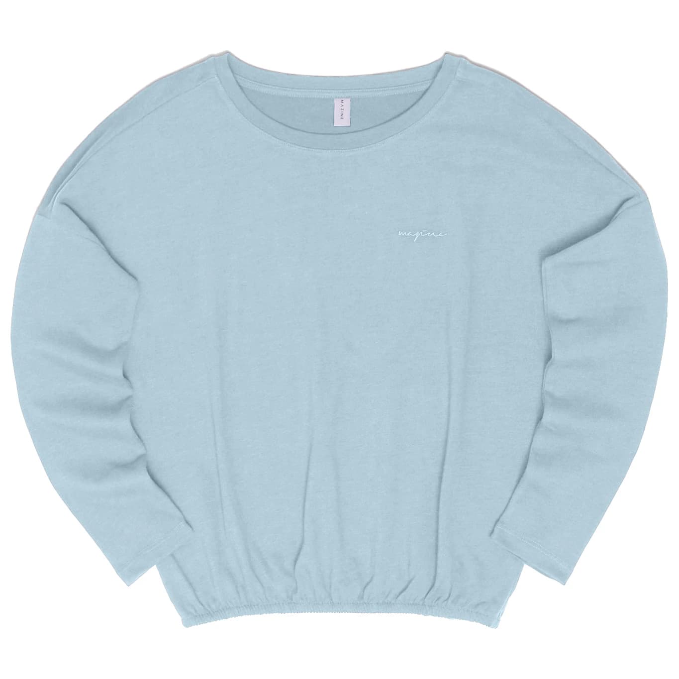 Дамска блуза с дълъг ръкав Mazine Women's Jersey Knit Longsleeve Longsleeve - Dove Blue