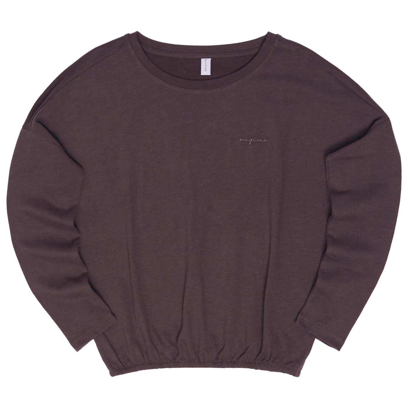 Дамска блуза с дълъг ръкав Mazine Women's Jersey Knit Longsleeve Longsleeve - Eggplant