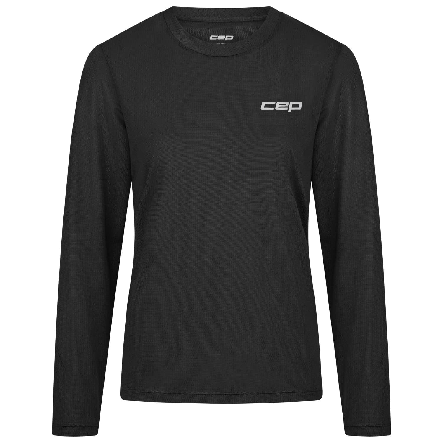 Дамска тениска CEP Women's Run Shirt L/S 5.0 Running shirt - Black