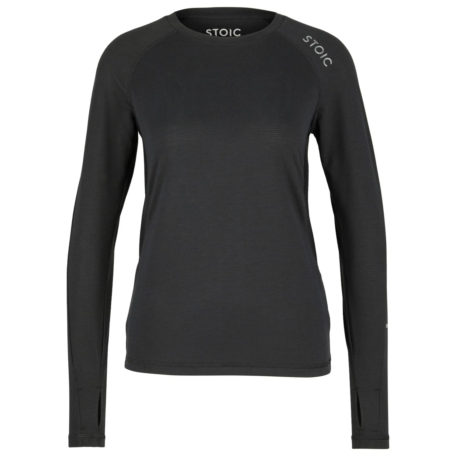 Дамска спортна тениска Stoic Women's HelsingborgSt. Performance L/S Sport shirt - Black