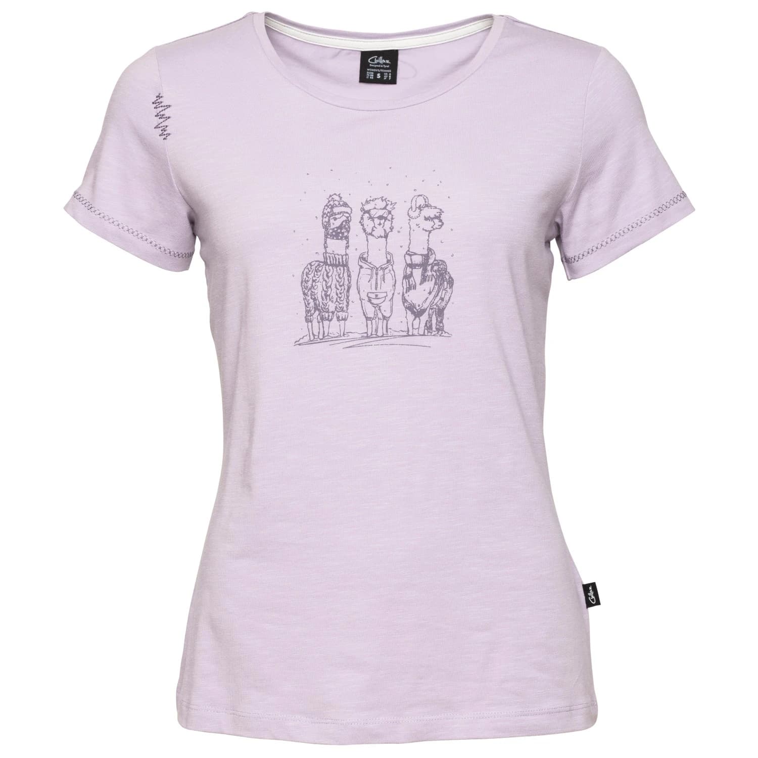 Дамска тениска Chillaz Women's Gandia Alpaca Gang Winter T-shirt - Violet