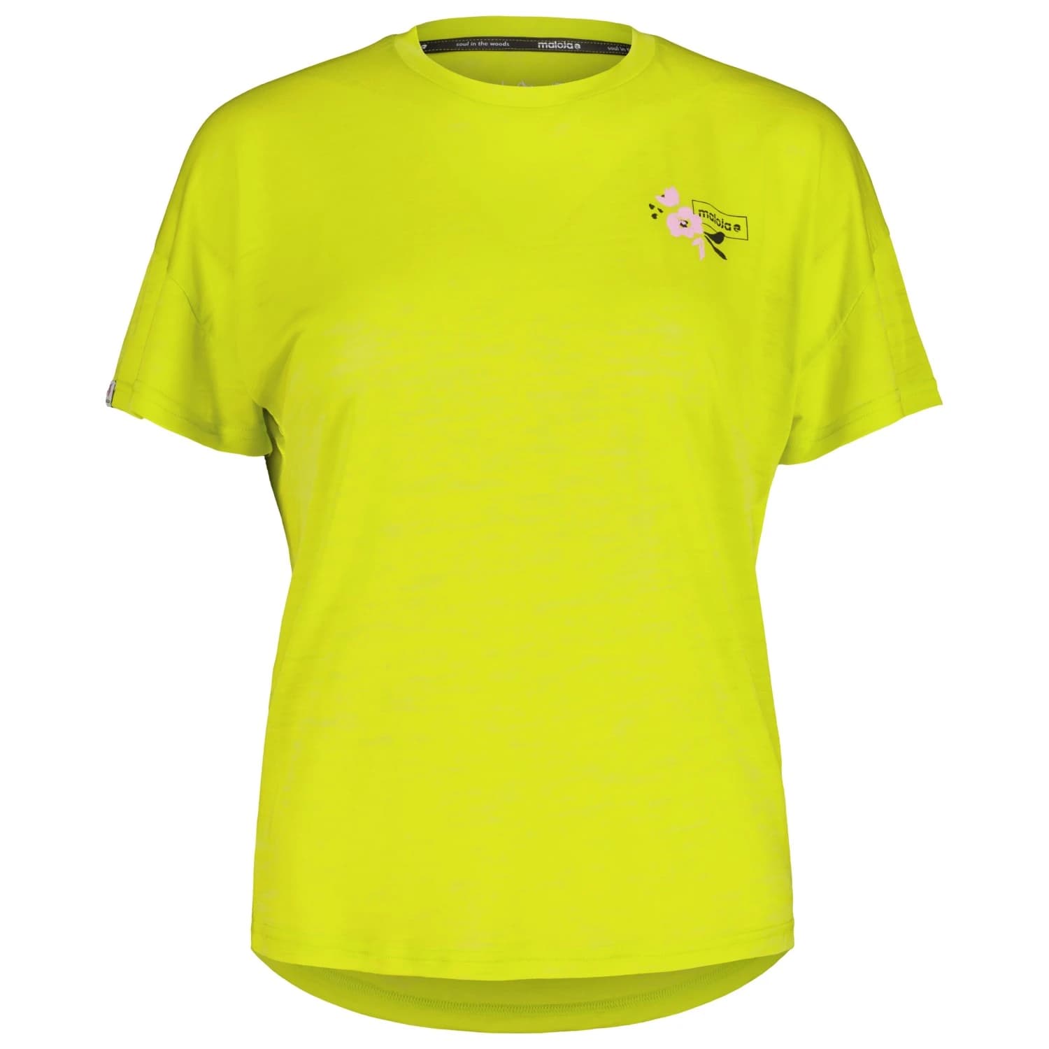 Дамска мериносова блуза Maloja Women's HongarM. Merino shirt - Lemongrass