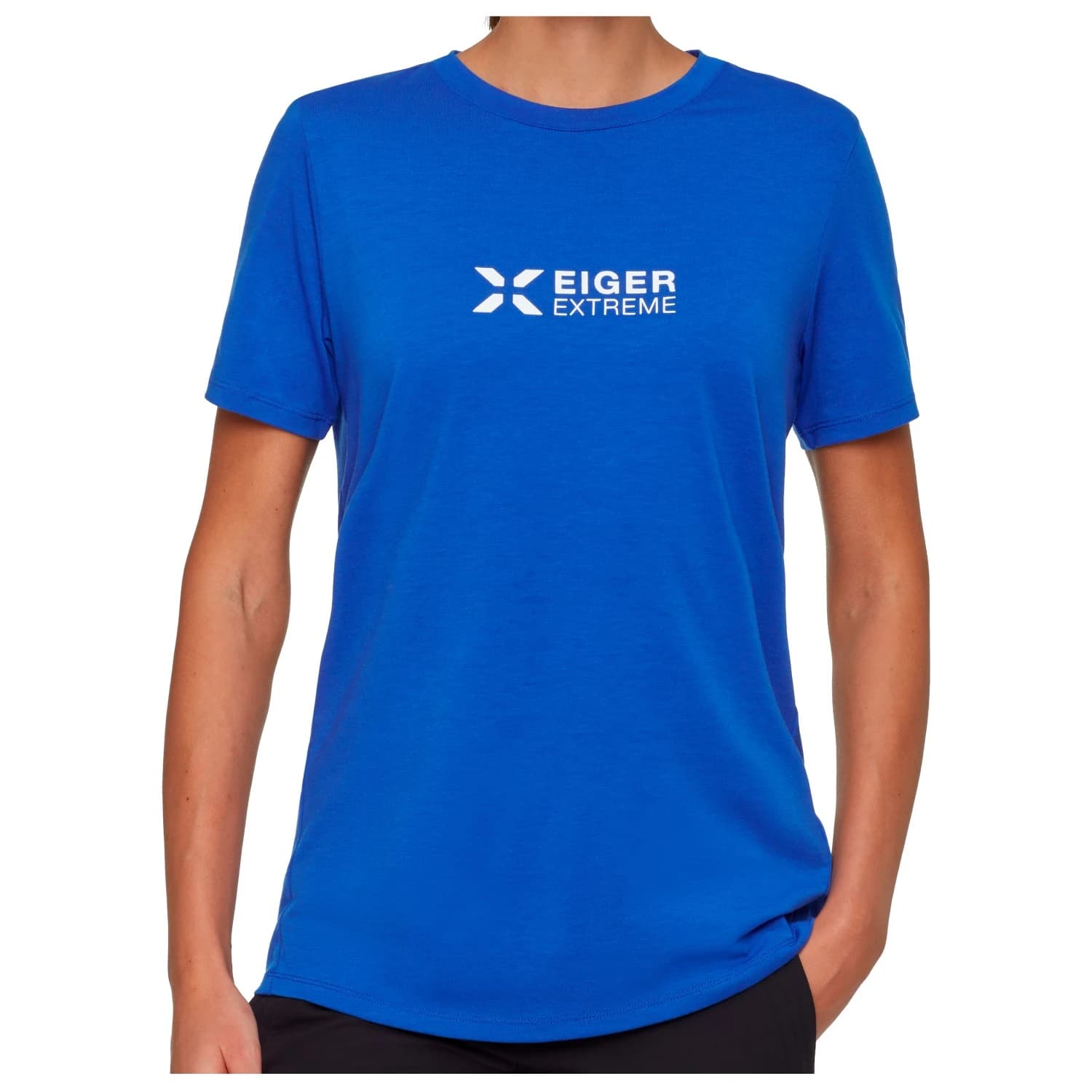 Дамска тениска Mammut Women's Eiger Logo T-Shirt - Eiger Blue