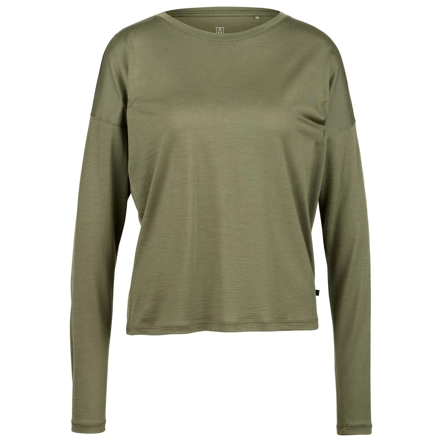 Дамска мериносова блуза Heber Peak Women's MerinoCool165 EvergreenHe. L/S Merino shirt - Lucky Green