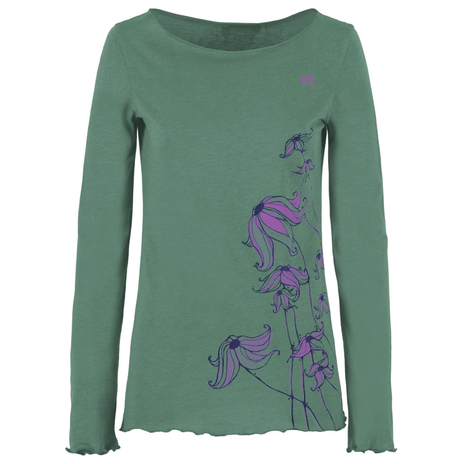 Блуза с дълъг ръкав E9 Women's Sibilla Longsleeve - Thymus