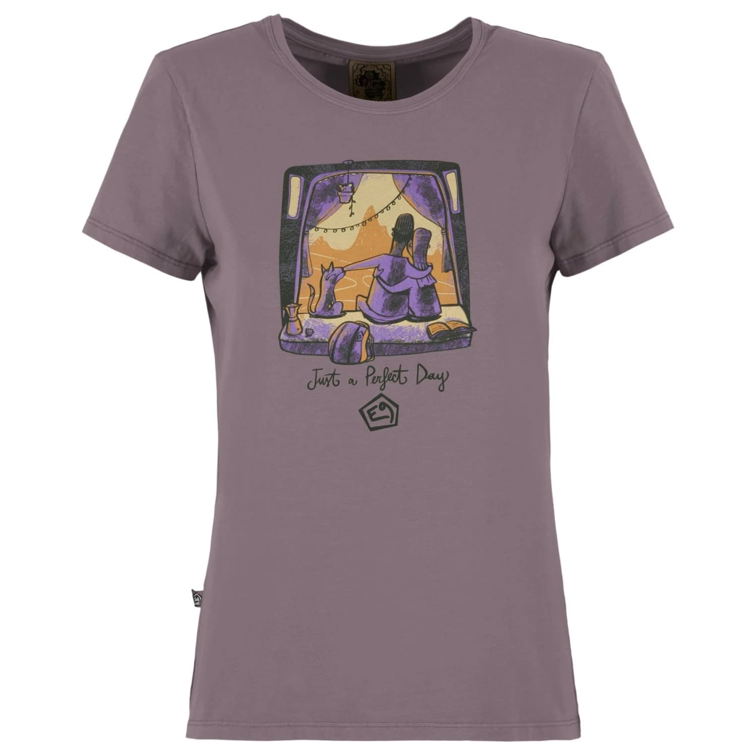 Дамска тениска E9 Women's Sunset T-shirt - Shark