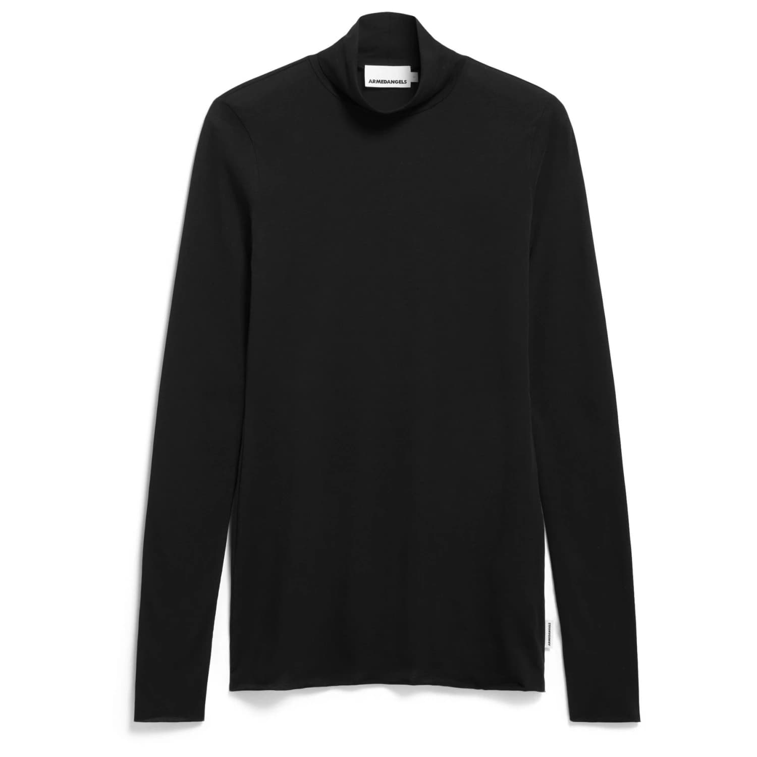 Дамска блуза с дълъг ръкав ARMEDANGELS Women's Grazilianaa Soft Longsleeve - Black