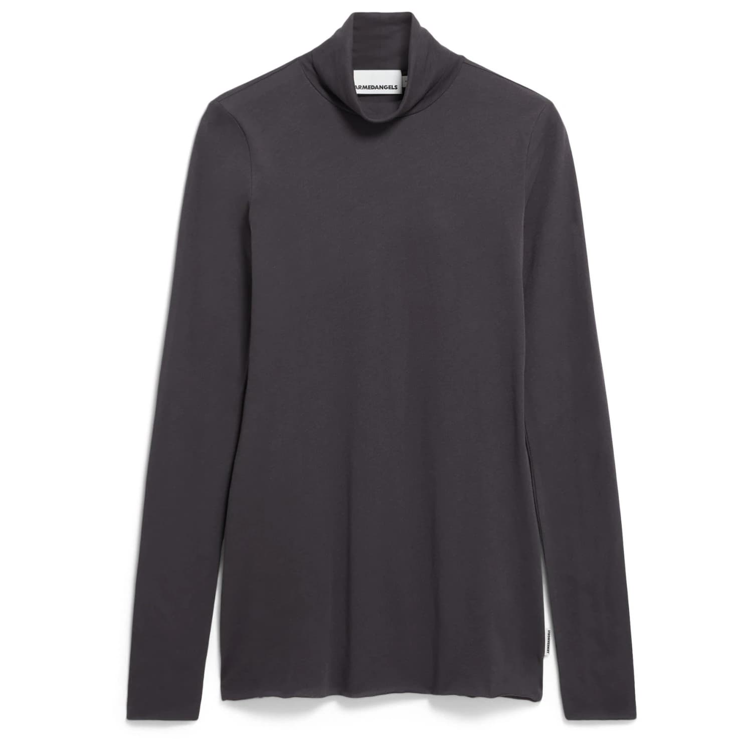 Дамска блуза с дълъг ръкав ARMEDANGELS Women's Grazilianaa Soft Longsleeve - Dark Steel