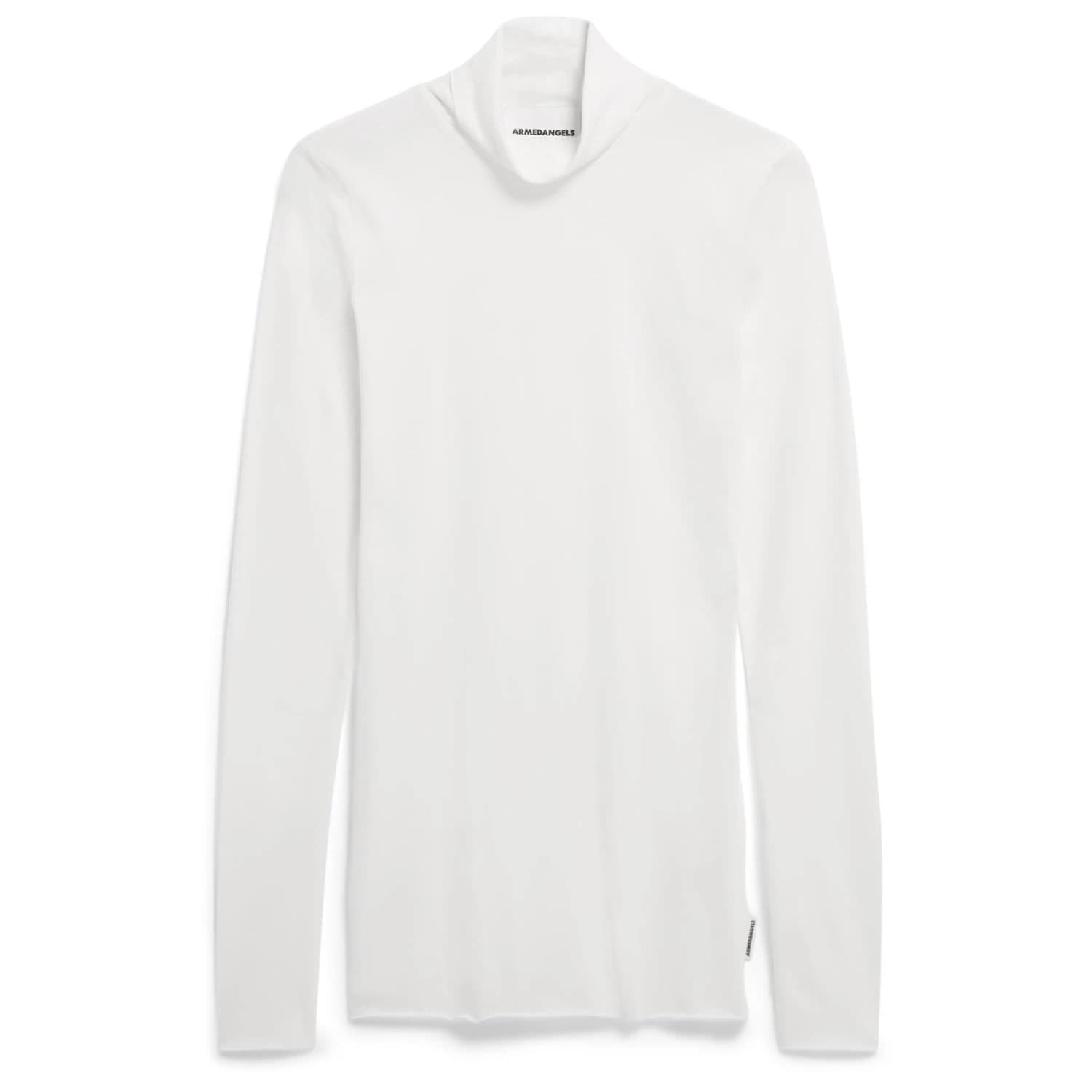 Дамска блуза с дълъг ръкав ARMEDANGELS Women's Grazilianaa Soft Longsleeve - Off White