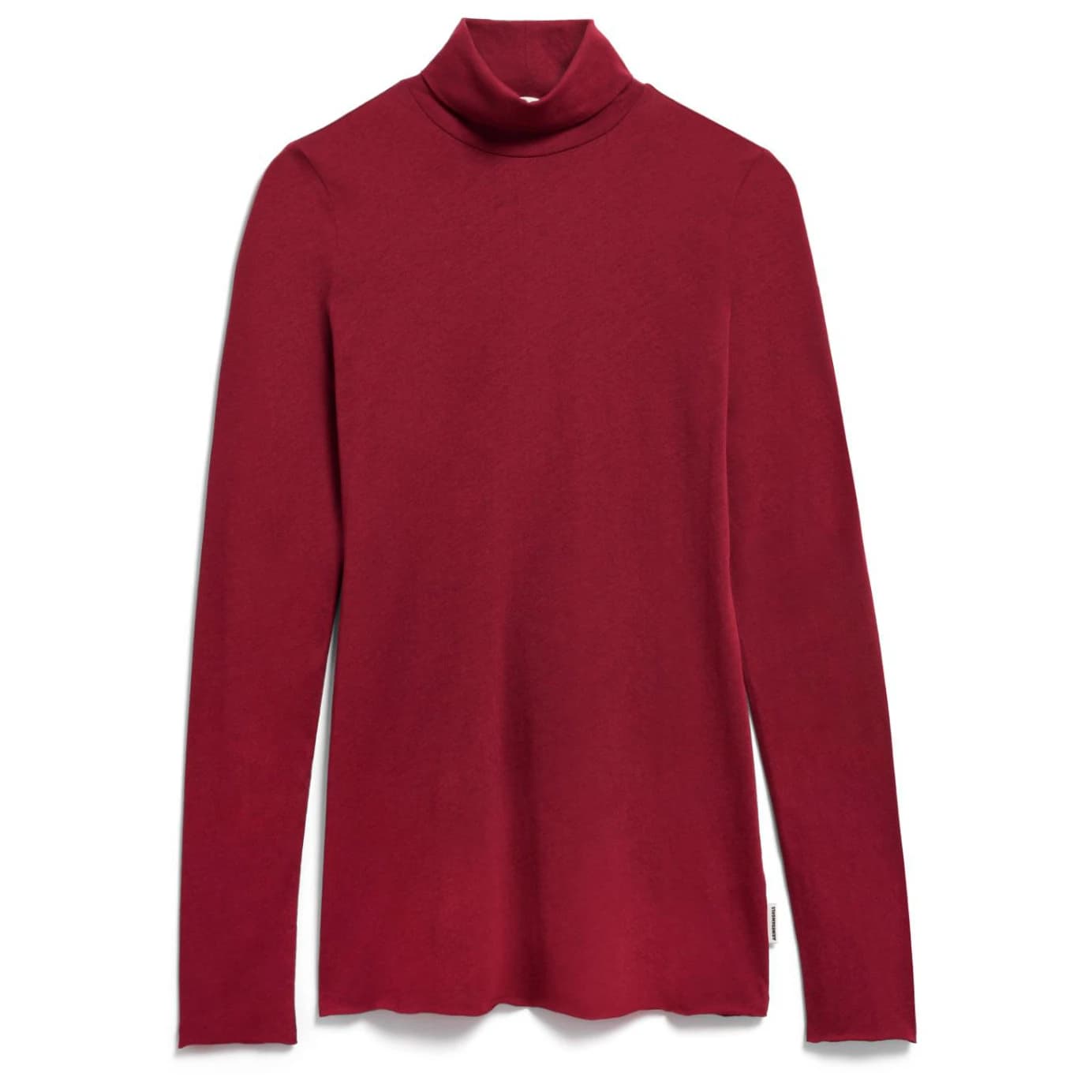 Дамска блуза с дълъг ръкав ARMEDANGELS Women's Grazilianaa Soft Longsleeve - Velvet Red