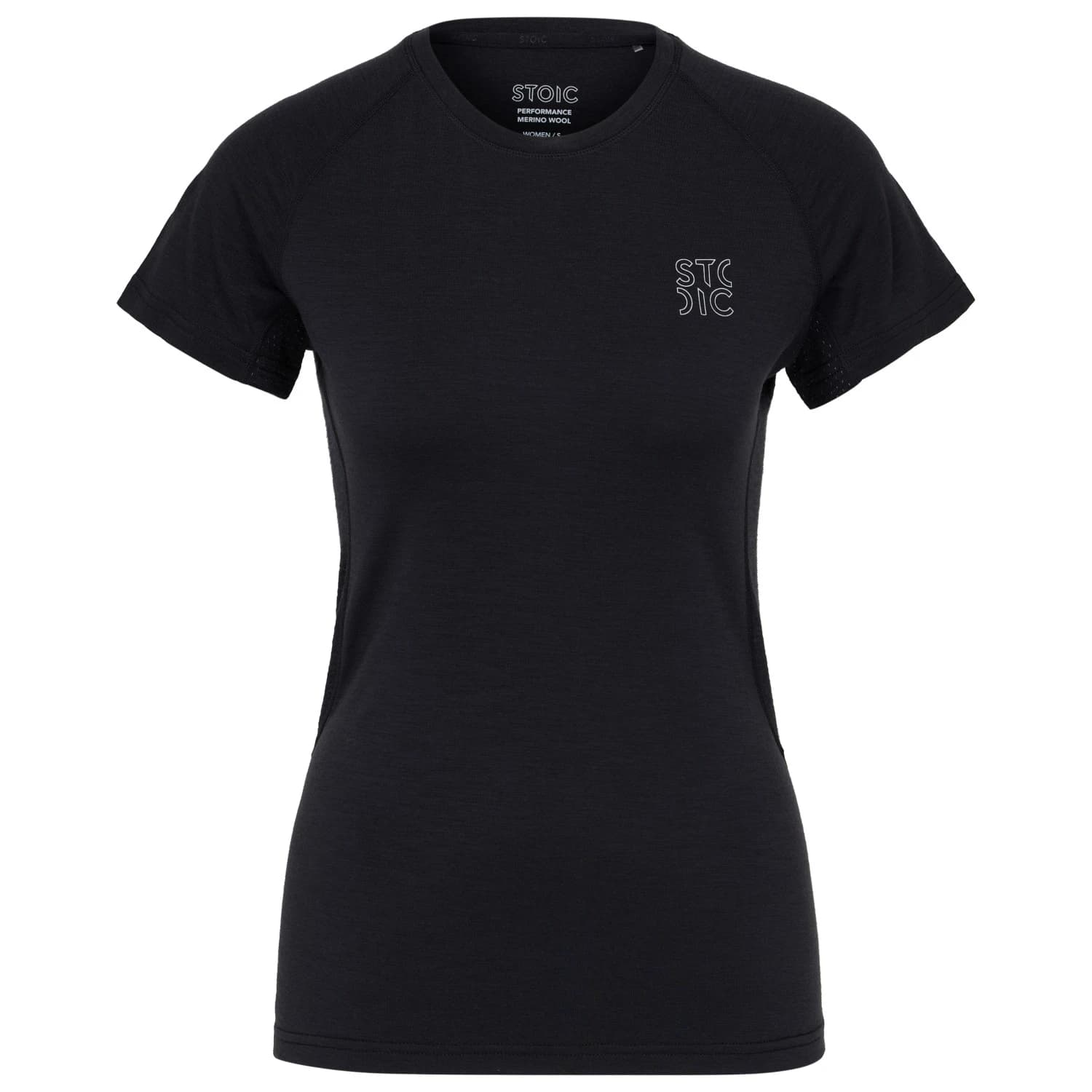 Мериносова блуза Stoic Women's MerinoMesh150 SadjemSt. S/S Merino shirt - Black
