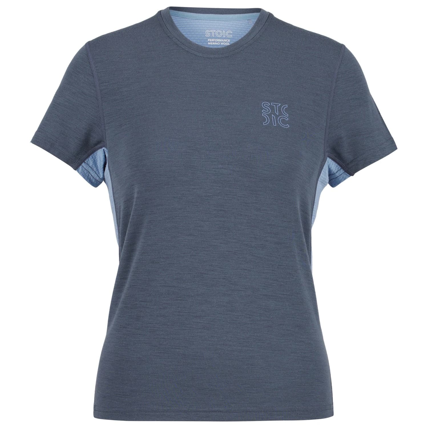 Дамска мериносова блуза Stoic Women's MerinoMesh150 SadjemSt. T-Shirt Merino shirt - Ink Grey
