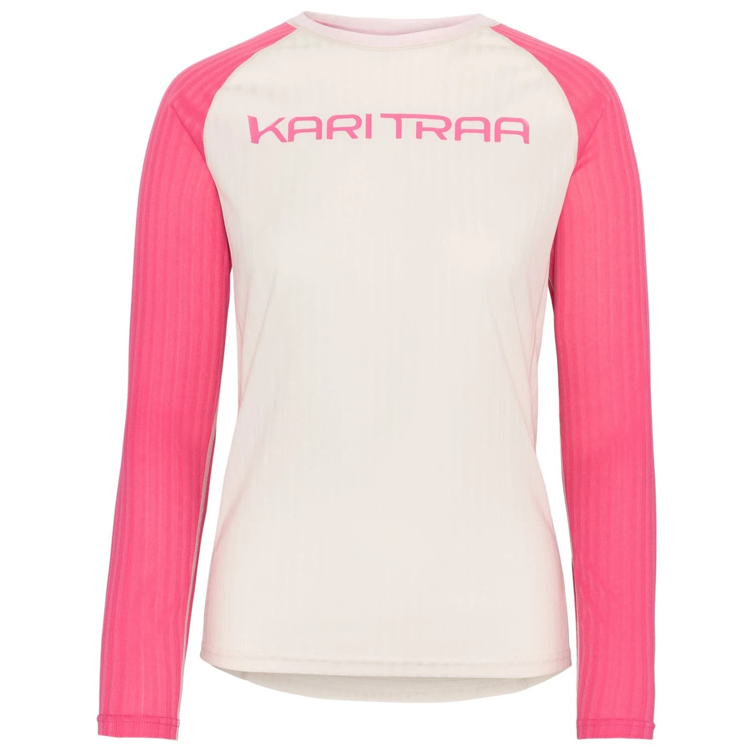 Дамска спортна тениска Kari Traa Women's Ella L/S Sport shirt - Bubblegum