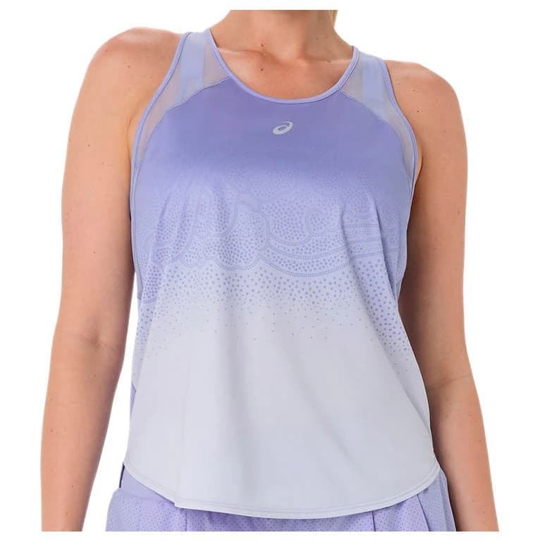 Дамски потник с широка презрамка Asics Women's Road Fade Tank Tank top - Bluebell